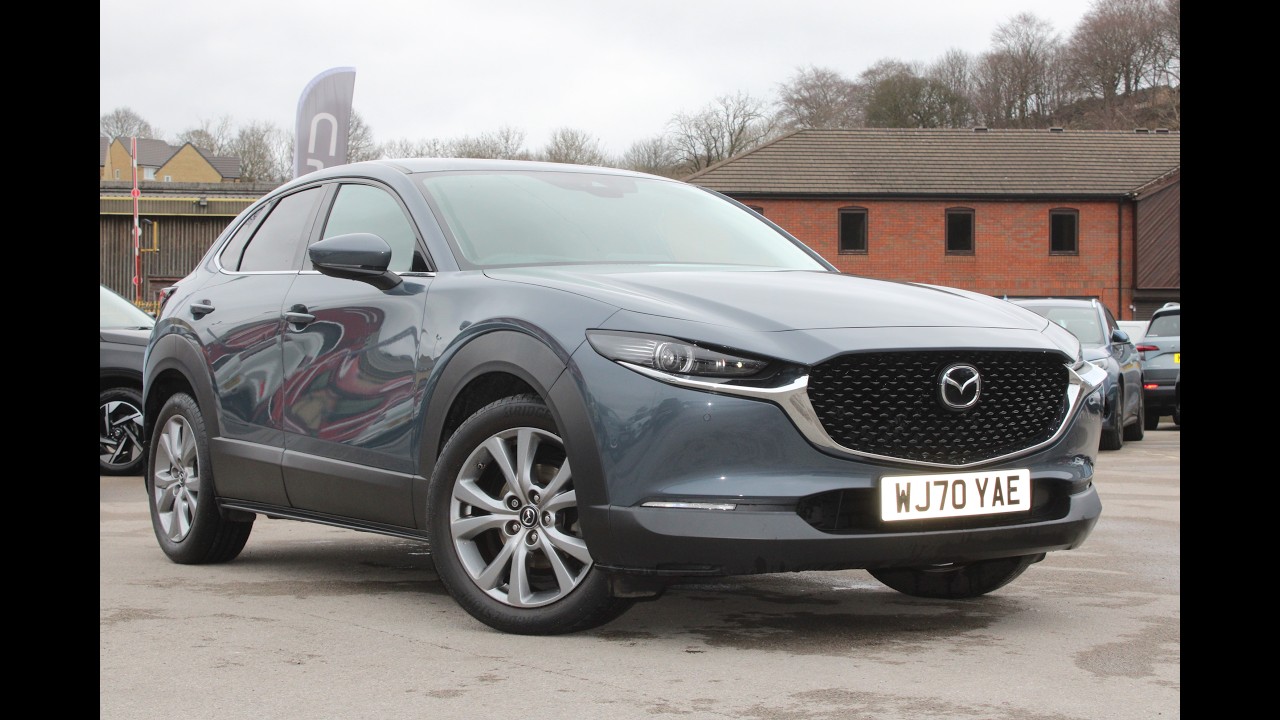 Mazda CX-30 2.0 SkyActiv-G Sport Lux Auto WJ70 YAE, 5-дверный, цвет Stone Grey, 2020 год выпуска.
