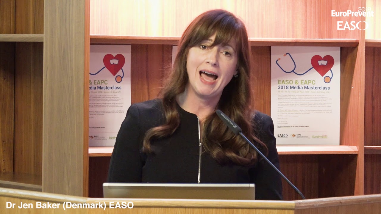 EuroPrevent2018 EASO Media Masterclass Dr Jen Baker