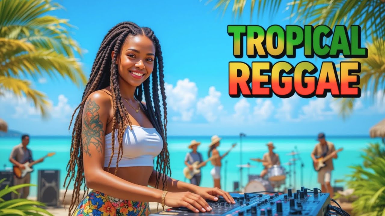 Ocean Waves Reggae 🌊 Tropical Chill Mix for Peaceful Vibes