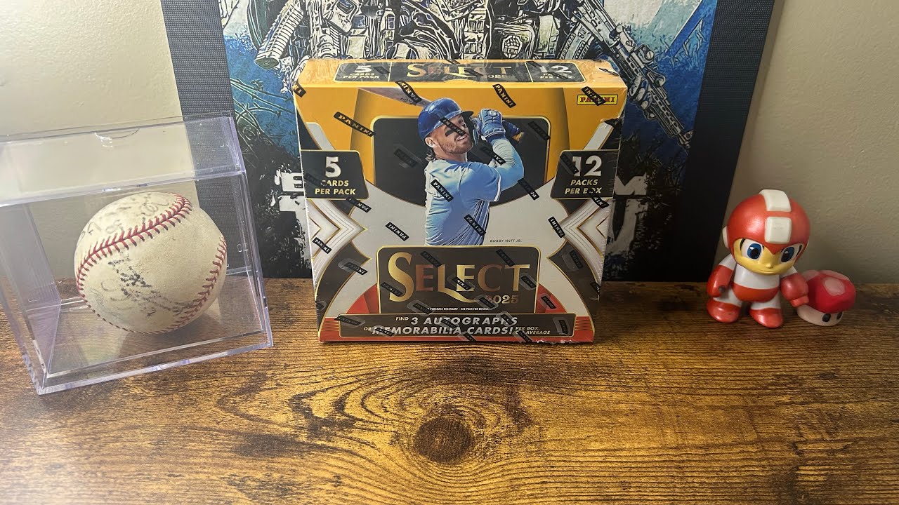 2025 Select MLB Hobby Box!! Tie-Dye Auto /25+Kurtz Red Flash Prizm!