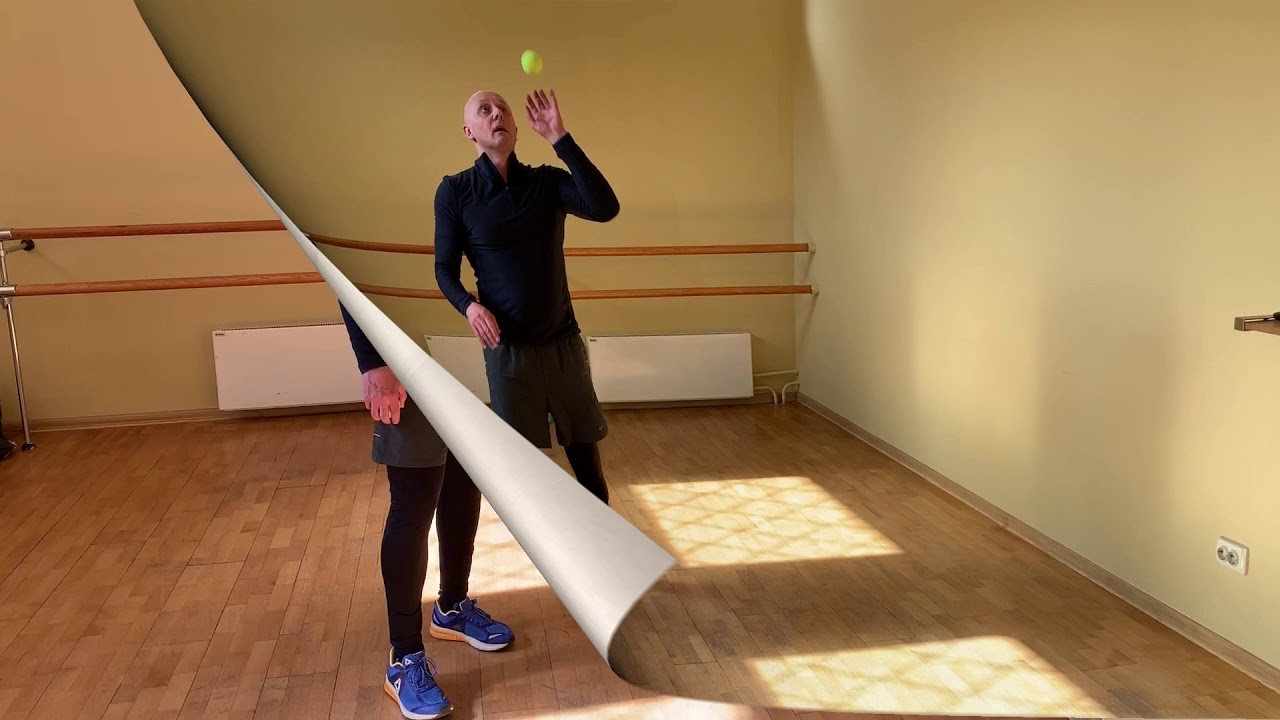 3  Упражнение для вратарей с мячами  Часть 1