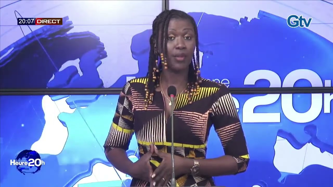 GTV -  Le Journal 20h du 25 fevrier - Pr : Oureye Fall