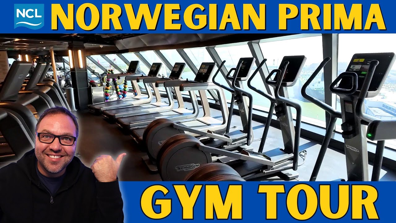 Norwegian Prima Gym Tour: Inside the Pulse Fitness Center 💪