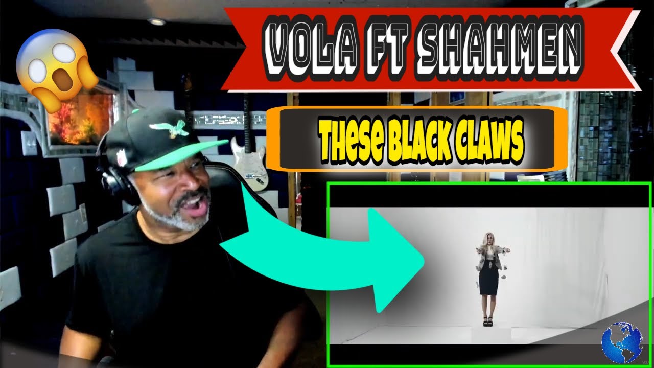 VOLA   These Black Claws Feat  SHAHMEN (Official Music Video) - Producer Reaction