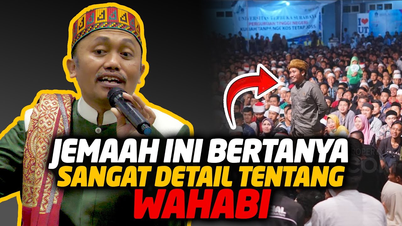 Ini Pertanyaan Detail dari Jamaah Soal Wahabi! SIMAK !!! - KH Idrus Romli
