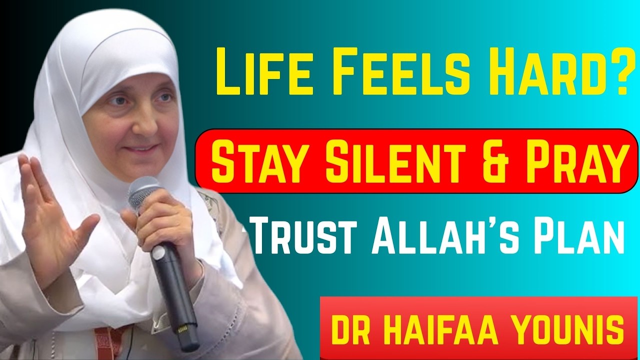 Stay Silent & Trust Allah&rsquo;s Plan 🤲 Powerful Islamic Motivational Speech