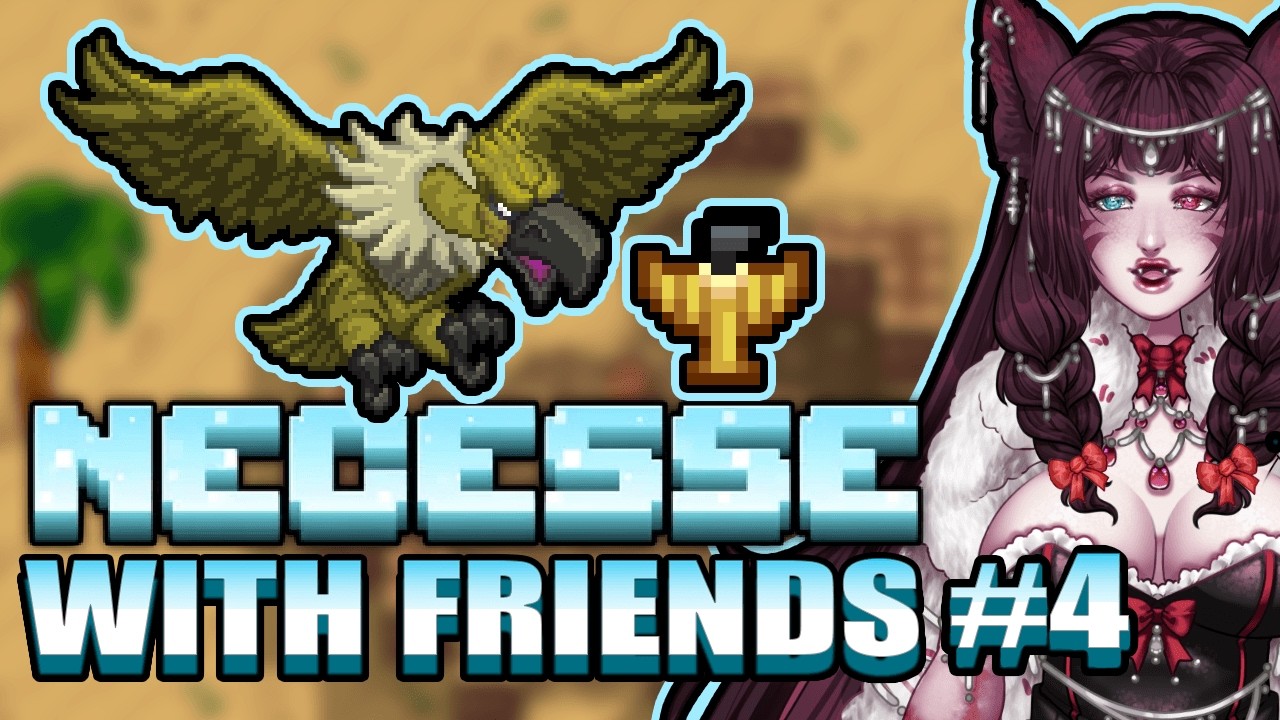 🌹【Necesse Pr. 4】🌹 Bullying a bird with the lads -  Gaming LIVE VOD