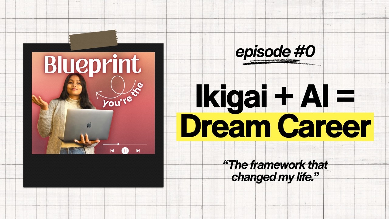 How to find what you Love and build a career/business around it (Ikigai Method + AI)