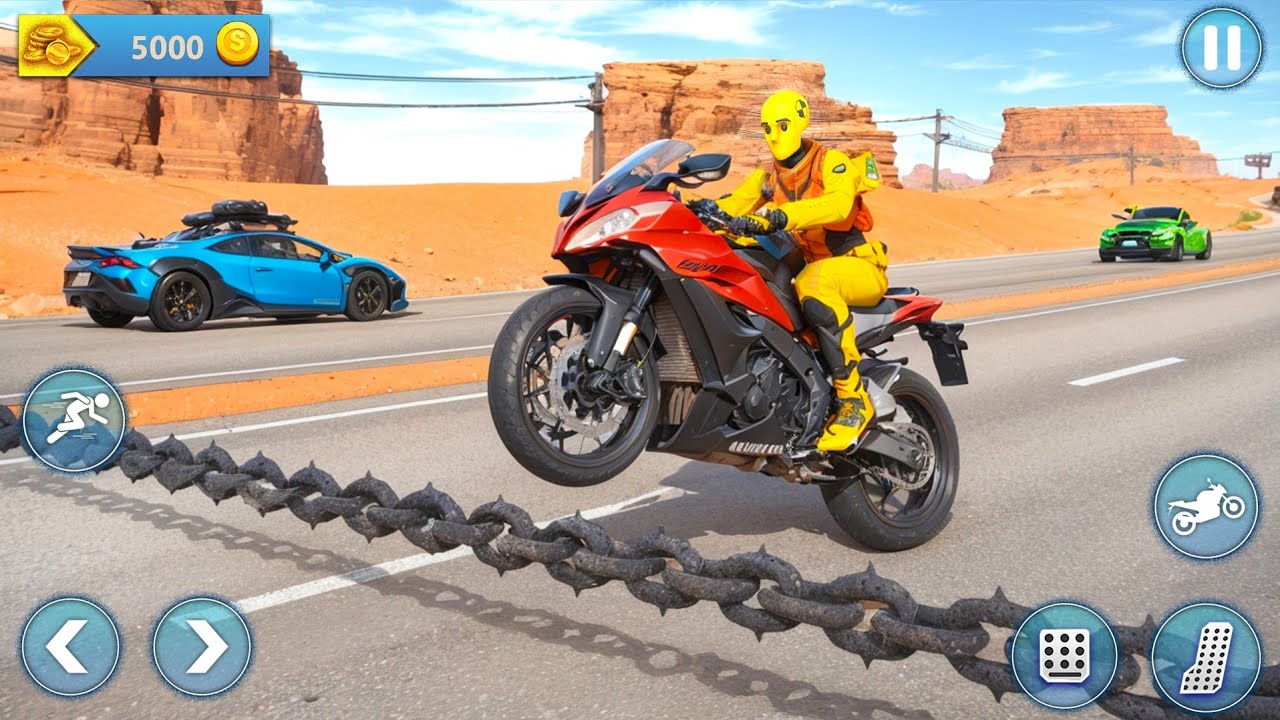 Impossible Ragdoll Bike Racing 💀 Crazy Crashes & Stunts Gameplay