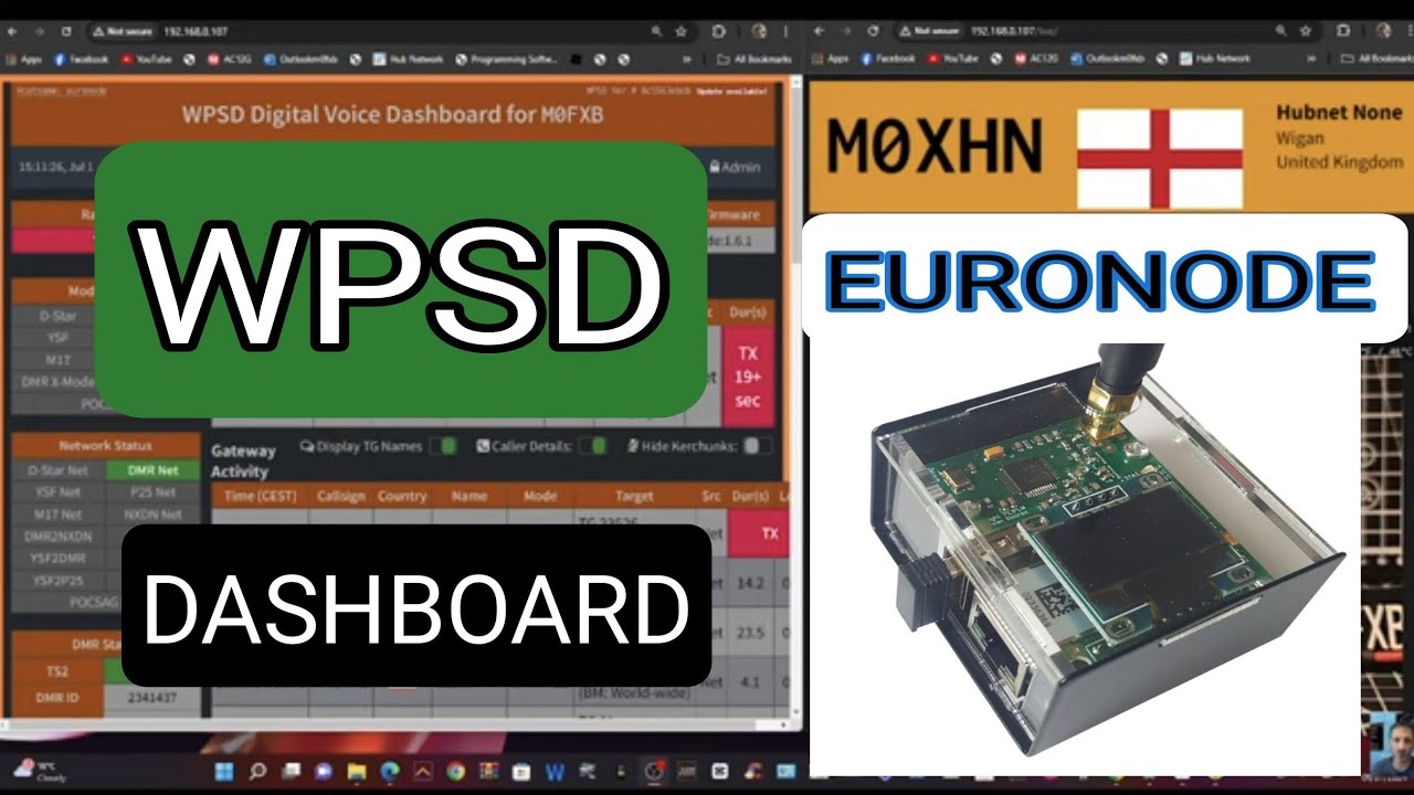 EURONODE MMDVM HotSpot - WPSD Set Up / Install