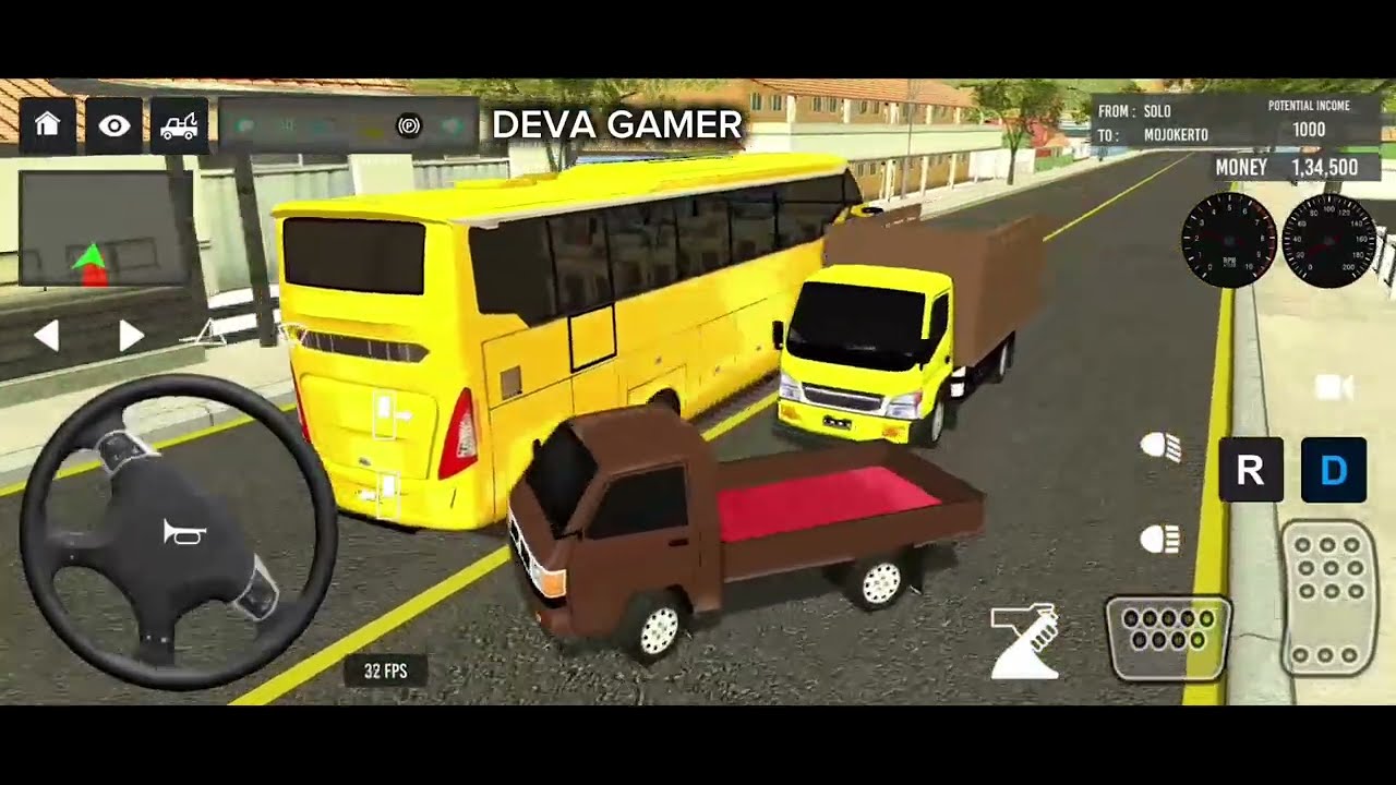 Indonesia Coach bus driving 😍💥 | Euro bus simulator 2026 Android gameplay #game 1 Part 110