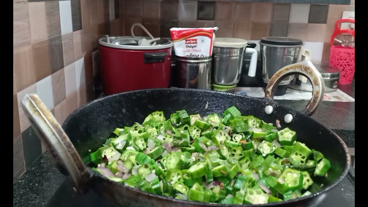 Bendkaya fry recipe easy recipe #food #cooking #shinningstar #viral #indianrecipe #recipe 