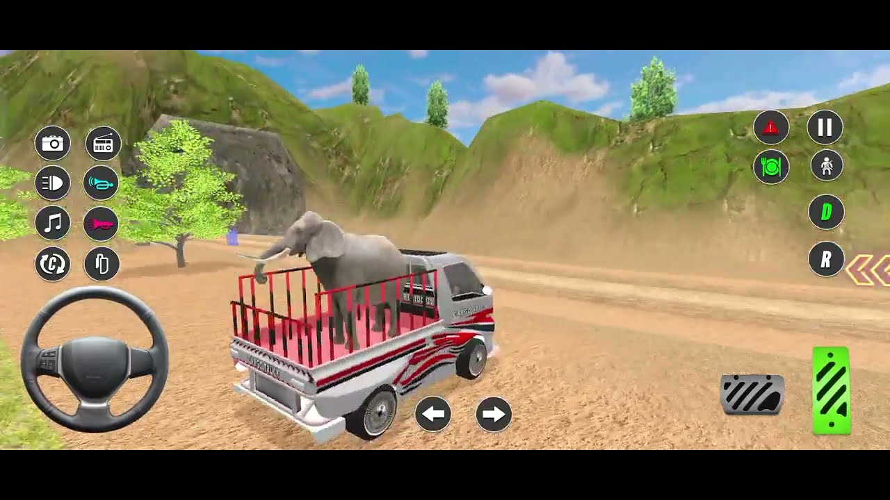 Animal Cargo Truck Driving Game 3D - Animal Transport Cargo Truck 2024 - Android Gameplay