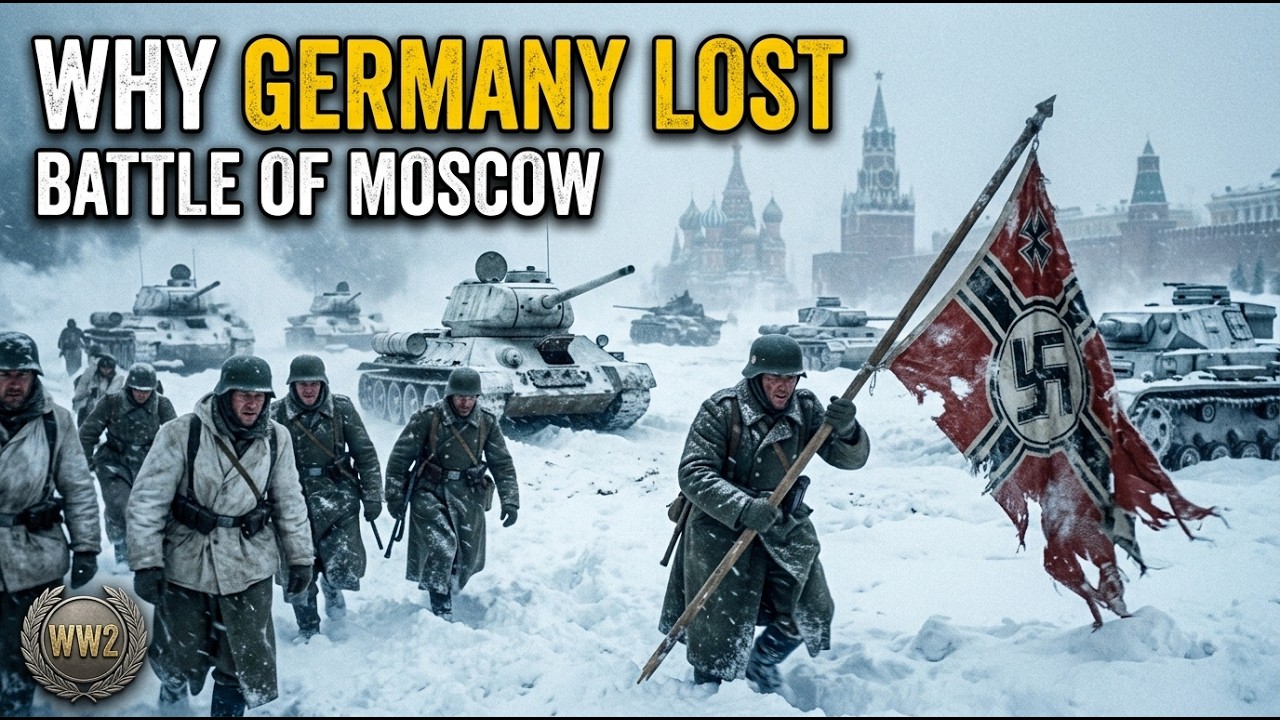 Fall Asleep To | The Complete History of Why Germany Lost the Battle of Moscow | WW2 Documentary