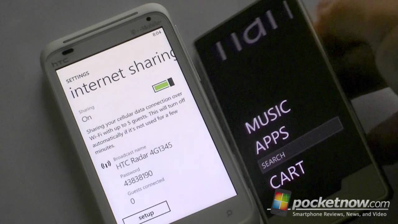 T-Mobile HTC Radar 4G Software Tour | Pocketnow