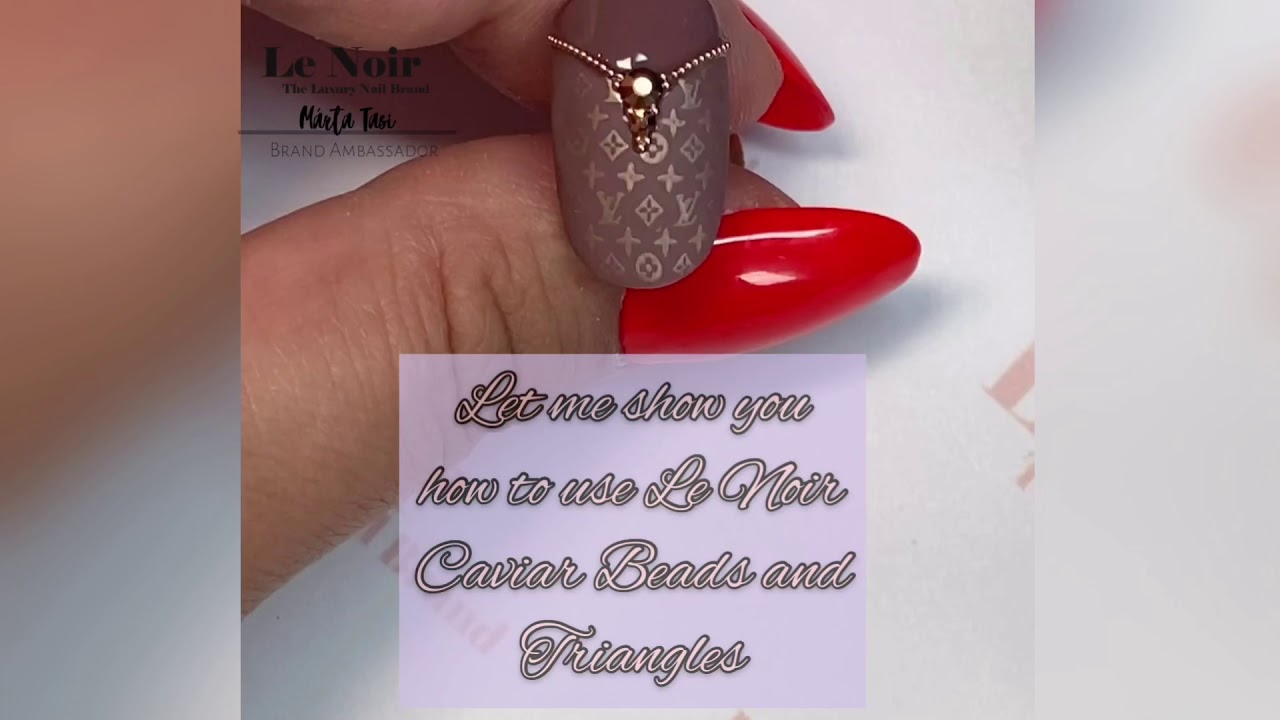 How to apply Caviar beads