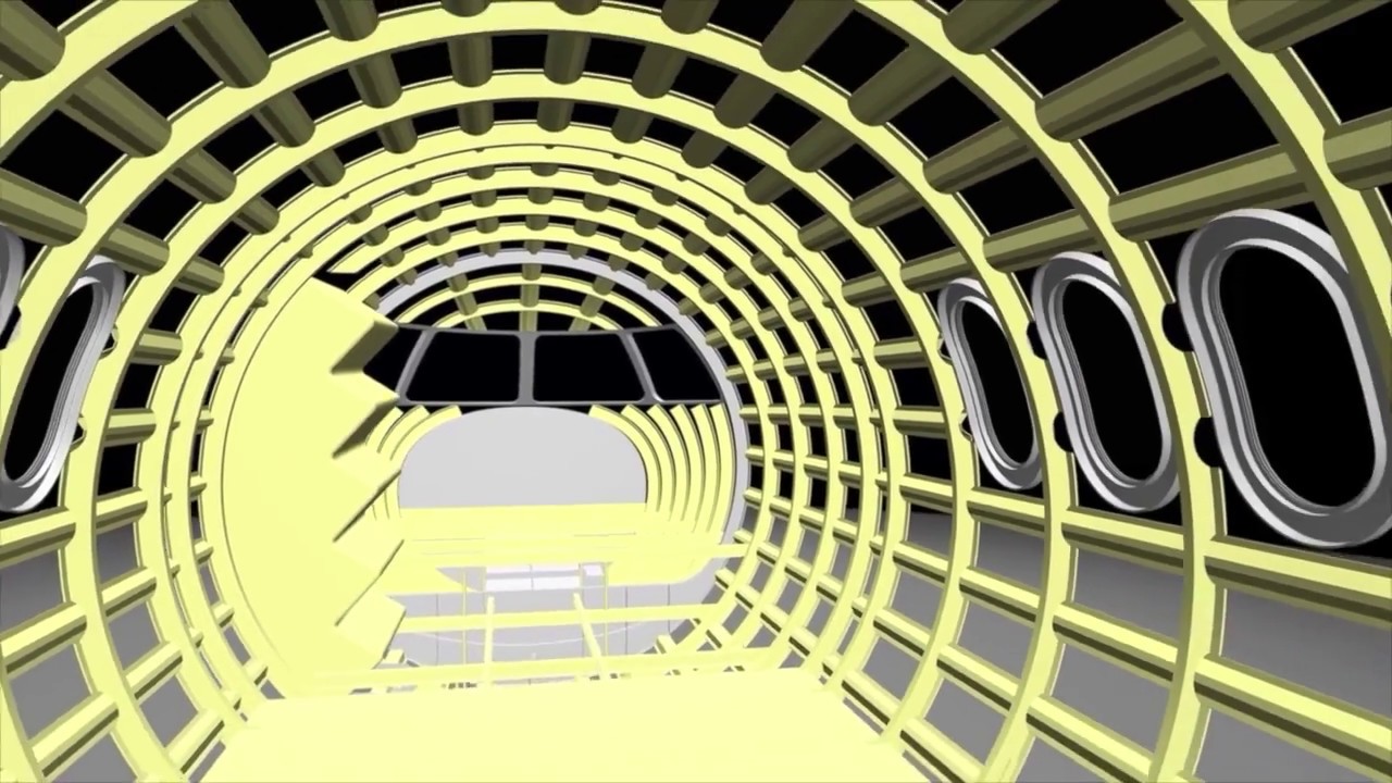 Estruturas, Sistemas e aviônicos de uma aeronave em 3D.