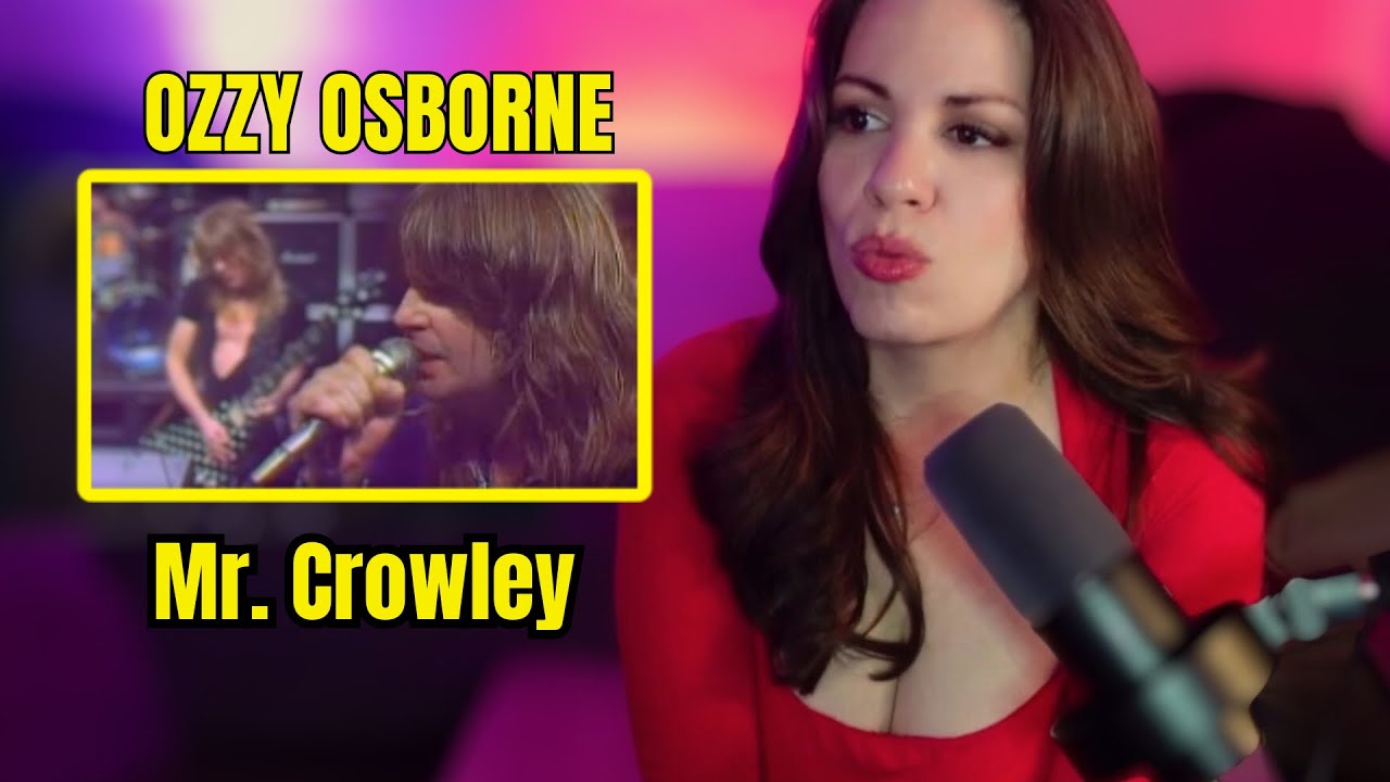 OZZY OSBOURNE!! Mr. Crowley |REACTION| Live! #live #rock