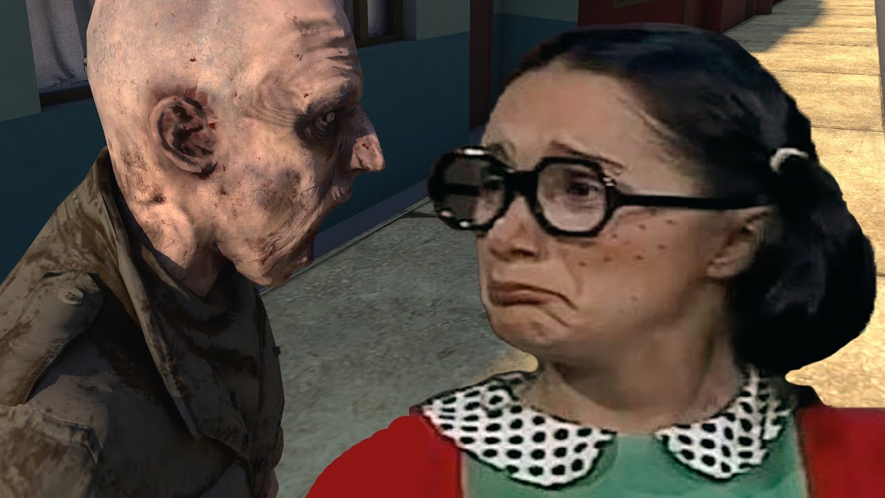 LA VECINDAD ZOMBI 💀 * (parte 16) Frente a frente | el chavo del 8 | Temporada 1