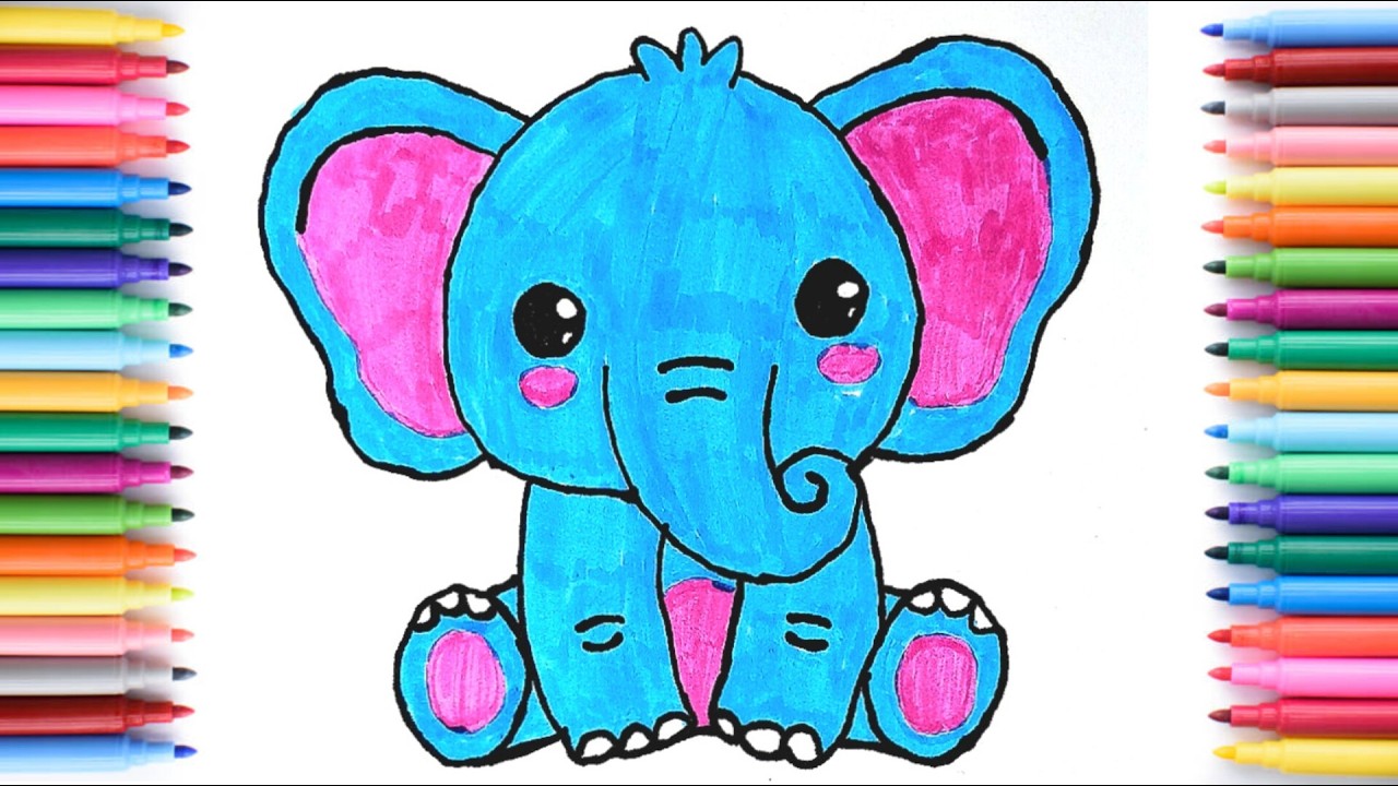 Giggle Palette! Happy Elephant 😄🎨