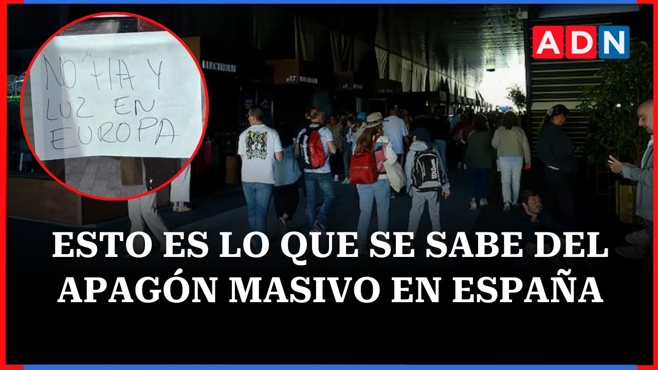 Esto es lo que se sabe del apagón masivo en España