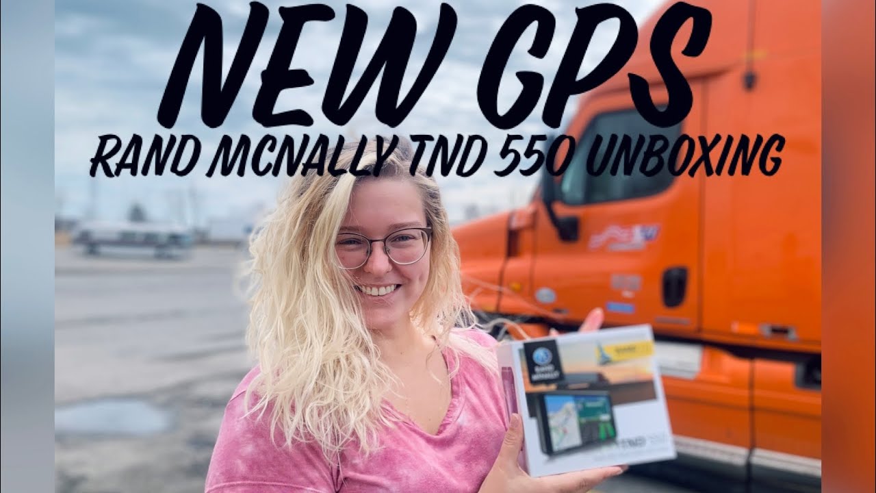 Rand McNally TND 550 Unboxing 2022
