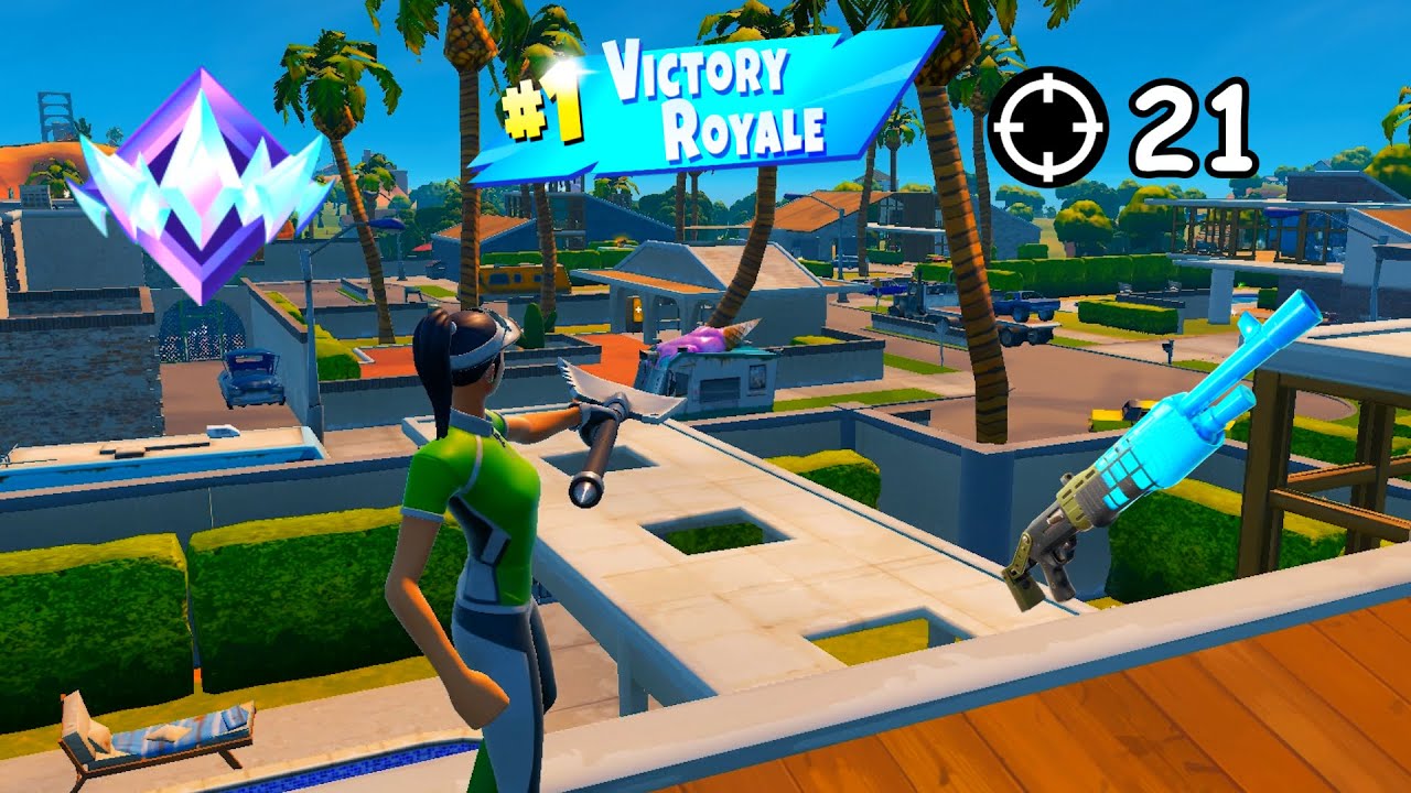 Fortnite Reload | High Kill Solo Ranked Win Gameplay