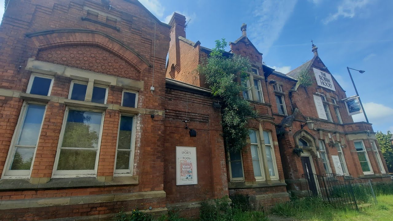 Abandoned Robin Hood Pub Manchester Abandoned Places