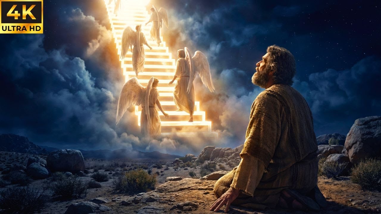 ВИДЕНИЕТО НА ЯКОВАТА СТЪЛБА: Измерният портал, през който ангелите се изкачваха и спускаха.