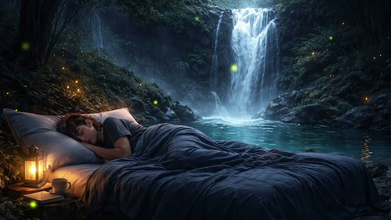 Fall Into Deep Sleep Music | Soft Healing Frequencies for Restful Sleep