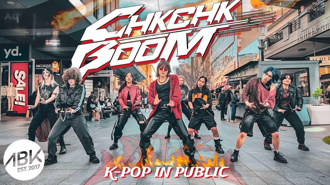 [K-POP IN PUBLIC] Stray Kids (스트레이 키즈) - CHK CHK BOOM Dance Cover by ABK Crew from Australia