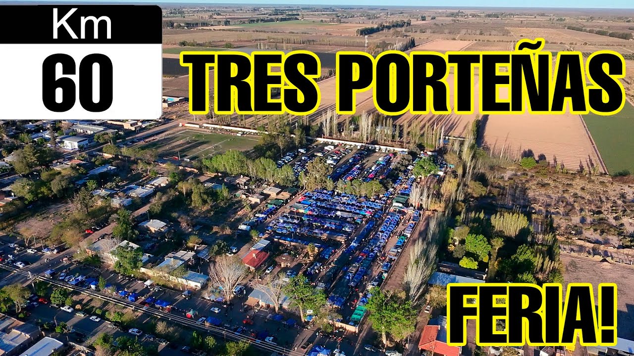 Km 060 VOLVIMOS! Feria de Tres Porteñas, zona este MENDOZA