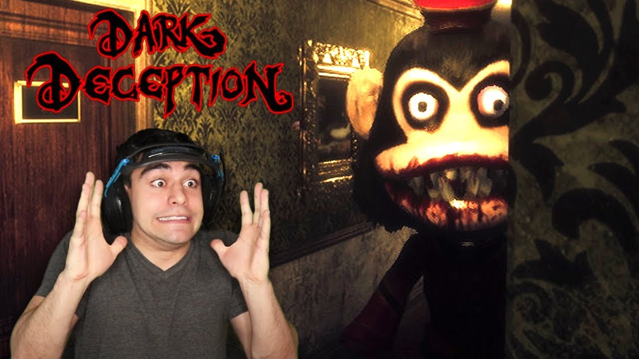МЕНЯ ПРЕСЛЕДОВАЛИ БЕЗУМНЫЕ ОБЕЗЬЯНЫ!!! - Dark Deception (Глава 1)