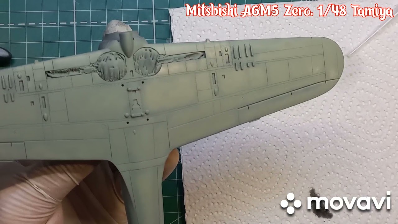 Tamiya 1/48. Mitsubishi A6M5 Zero Fighter.
