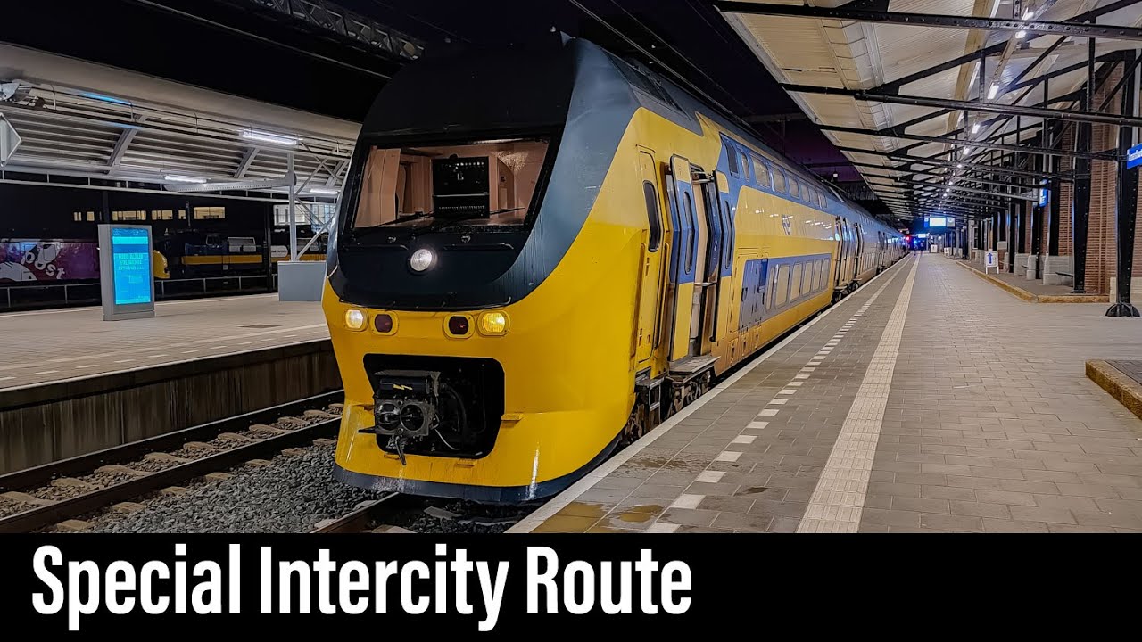 Train Cab Ride NL / Diverted Intercity / Amersfoort - Den Helder / VIRM Intercity / October 2022