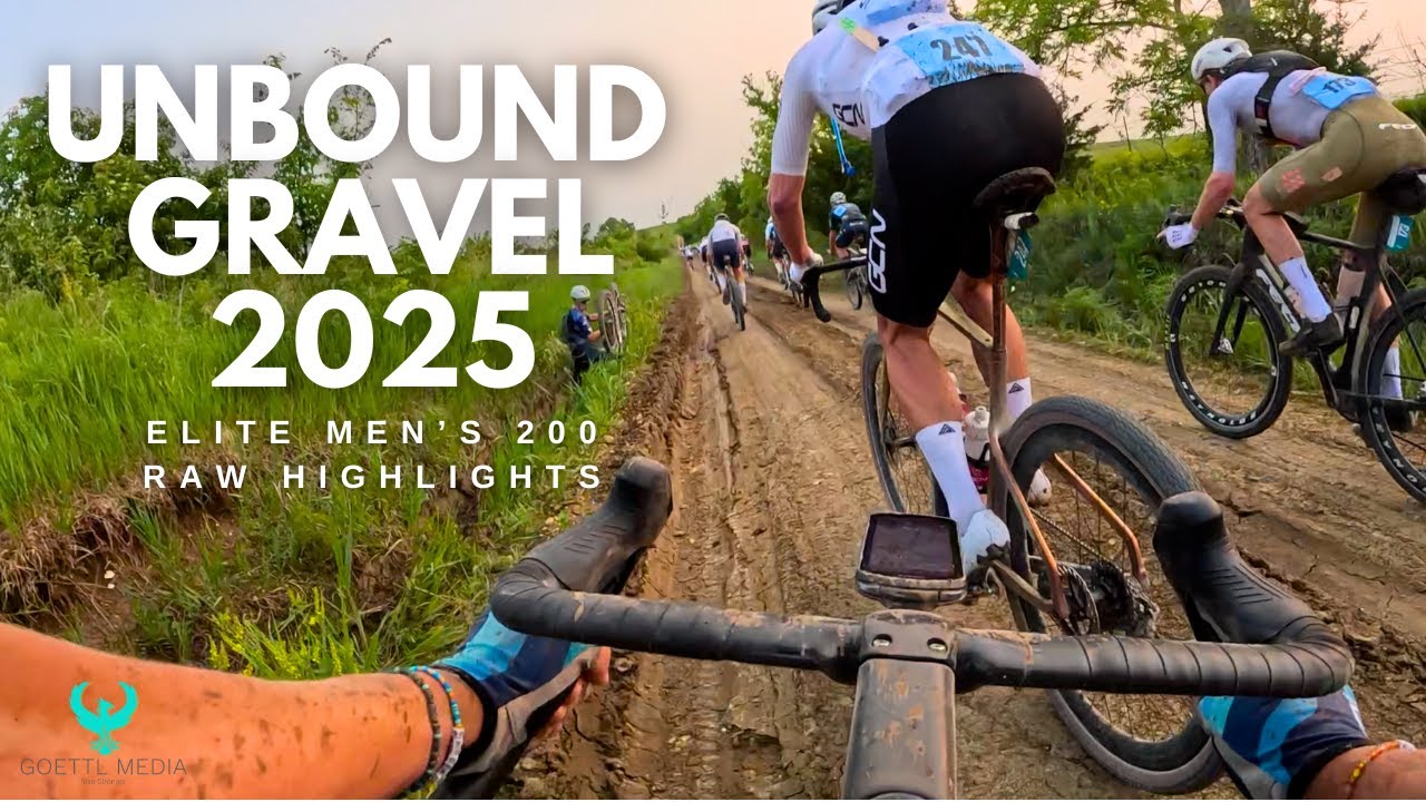 Unbound Gravel 2025 - ELITE MEN'S 200 RAW HIGHLIGHTS