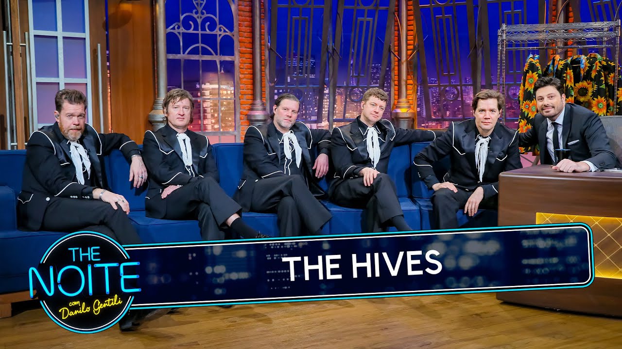 Entrevista com a banda The Hives | The Noite (09/04/25)