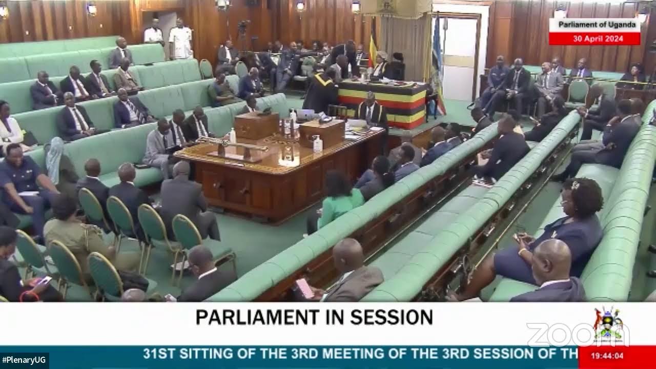 31st Sitting of the 3rd Meeting of the 3rd Session of the 11th Parliament of Uganda