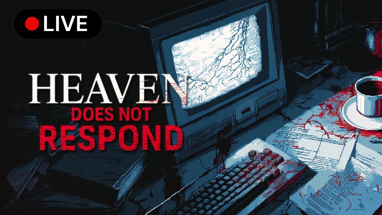 Heaven Does Not Respond... A Mishmash Of Horror Tropes On A 2005 Desktop.