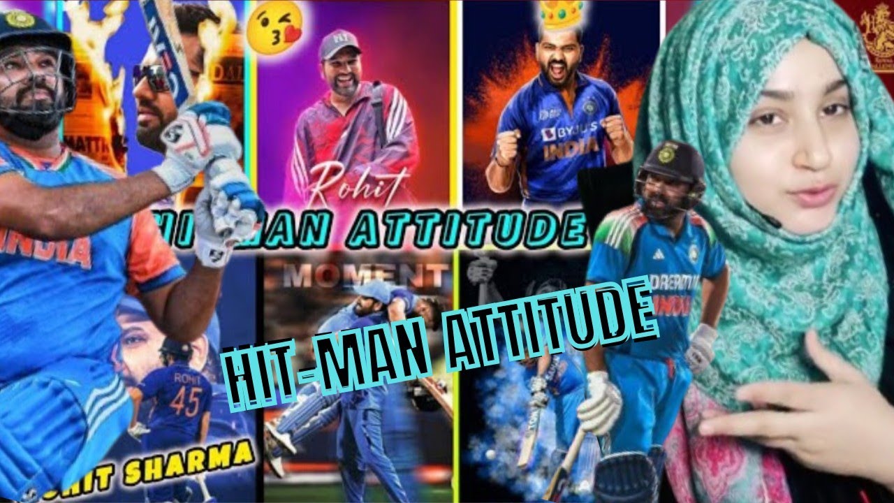 Rohit Sharma ROCKING ATTITUDE EDITS REACTION (HIT-MAN)💪 | Part 1 | ROHIT SHARMA Hit-Man Or SuperMan🔥