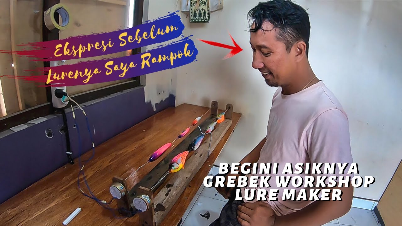 GREBEK WORKSHOP INDIGA LURE BALI - Salah Satu Lure Maker Terkeren di Bali