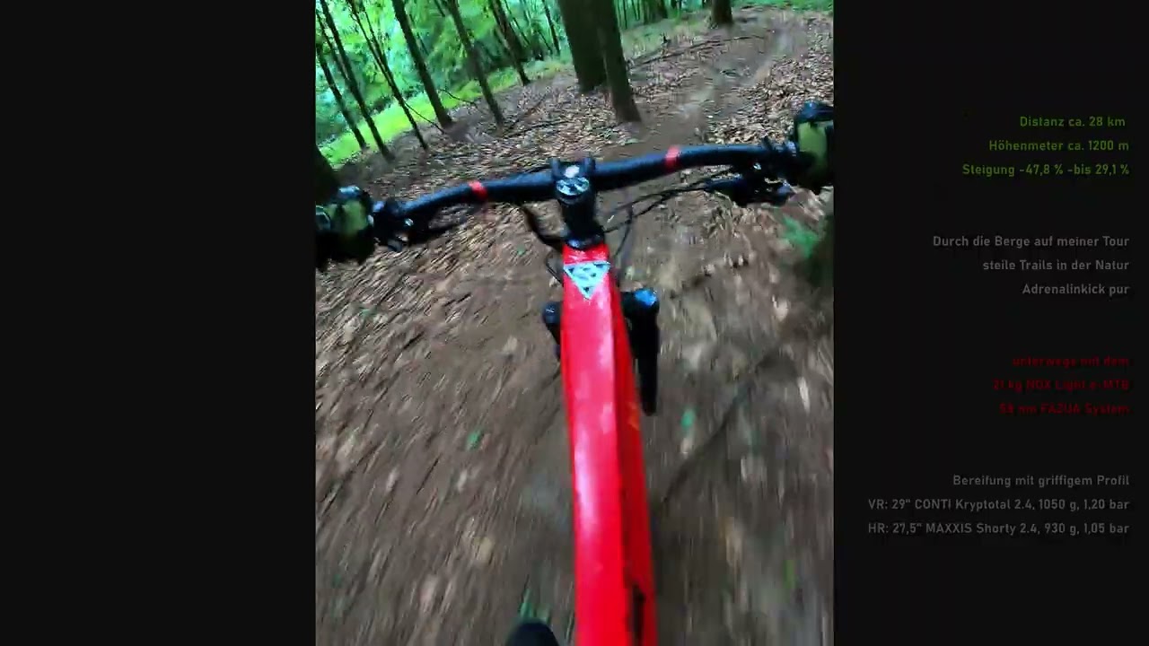 Meine letzte e-Enduro Trail Tour in Porta - steile Hometrails mit dem Light eMTB ( 28km+1200hm)