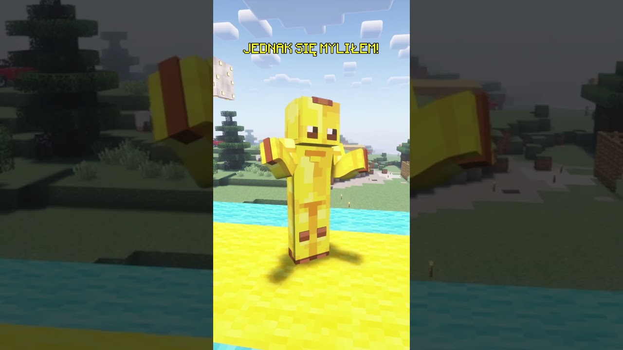 NIE ZESKOCZ NA ZŁY BLOK W MINECRAFT! ❌🦘 #minecraft #minecraftshorts