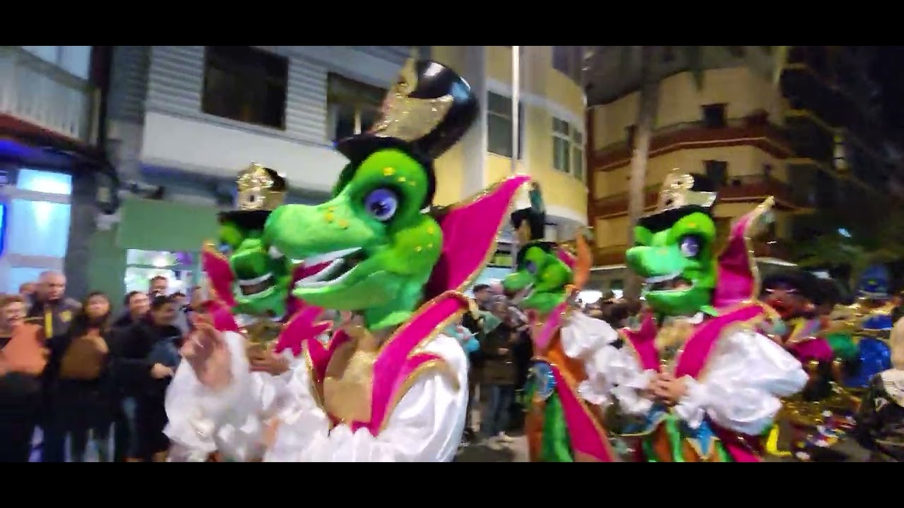 Carnaval Las Palmas de Gran Canaria 2023. Desfile Anunciador.