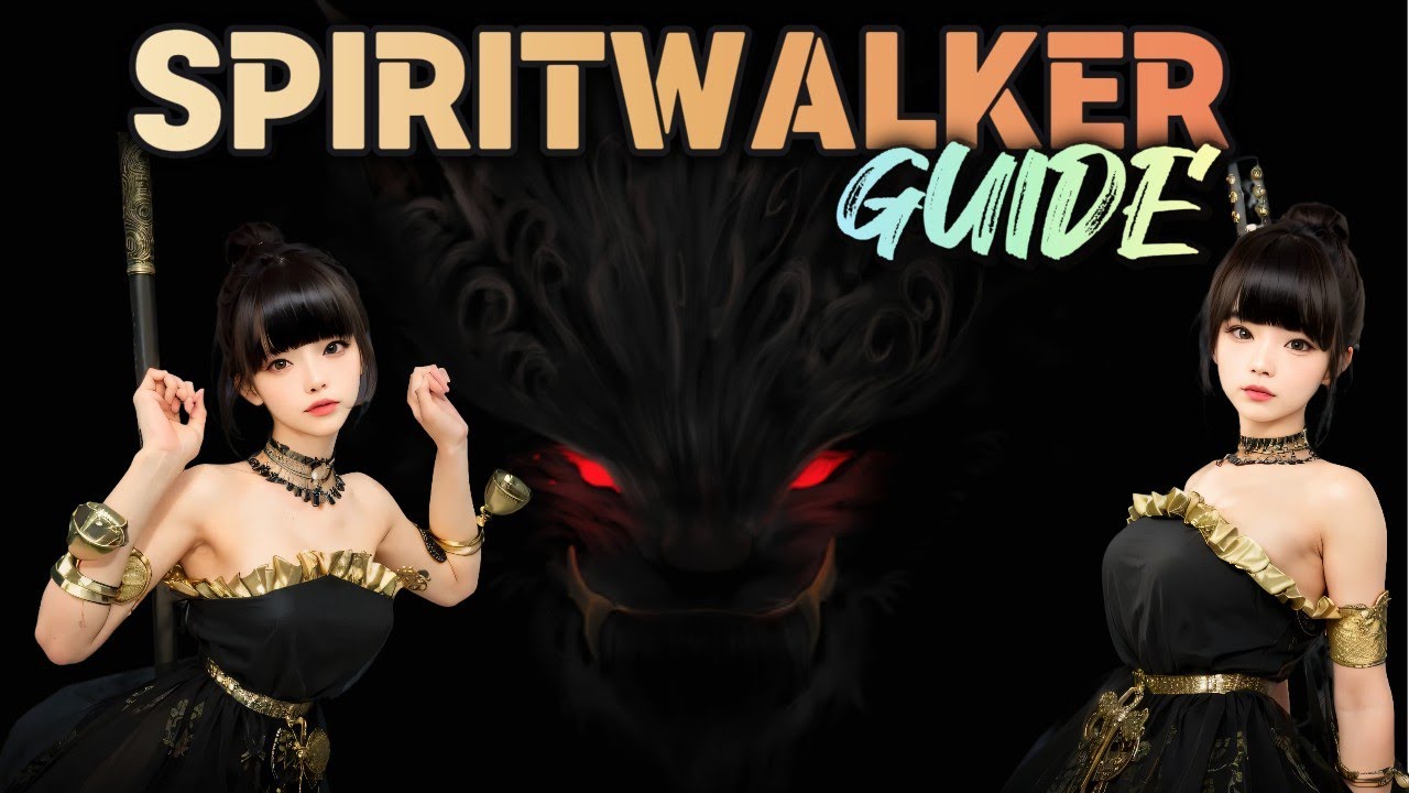 Black Desert Mobile | SPIRITWALKER | PVE PVP COMBO GUIDE
