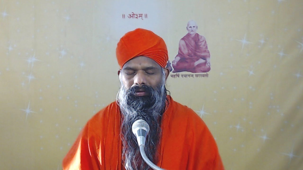 प्रातः प्रवचन - यज्ञ मन्त्र (14) - स्वामी विष्वङ् जी - 28.10.2020 वानप्रस्थ साधक आश्रम