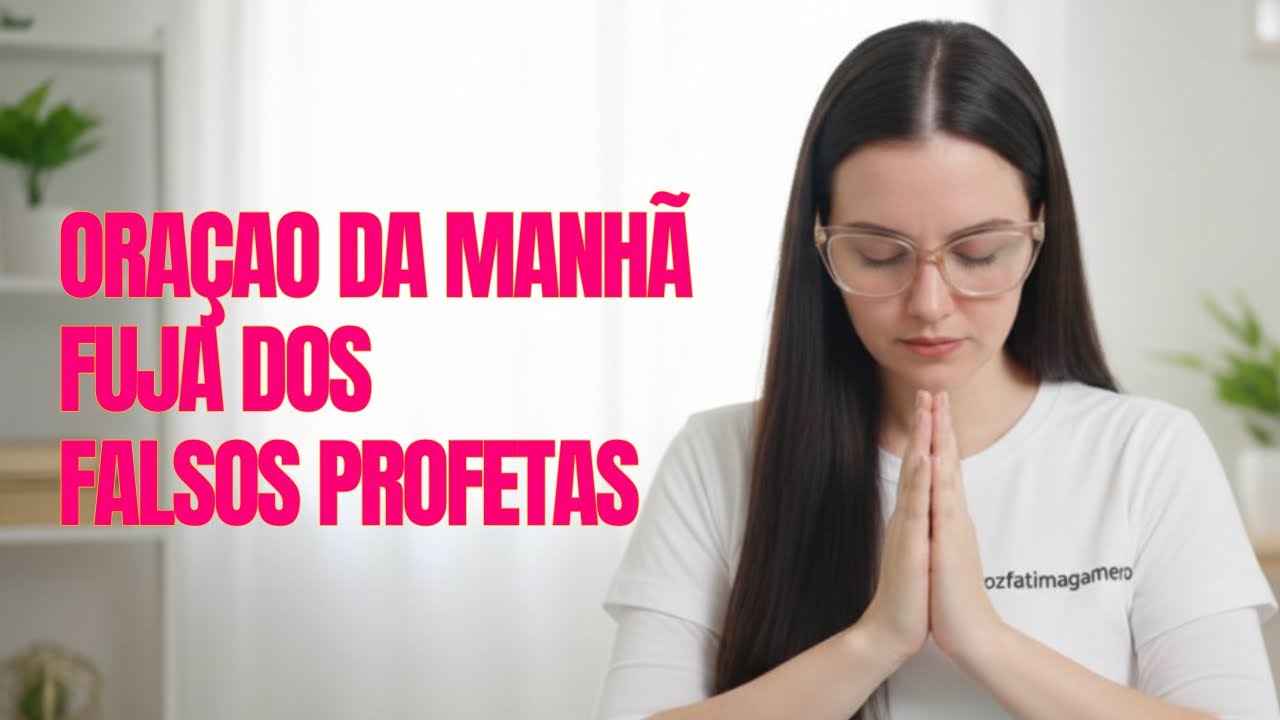 Oração da Manhã- Fuja dos falsos profetas 