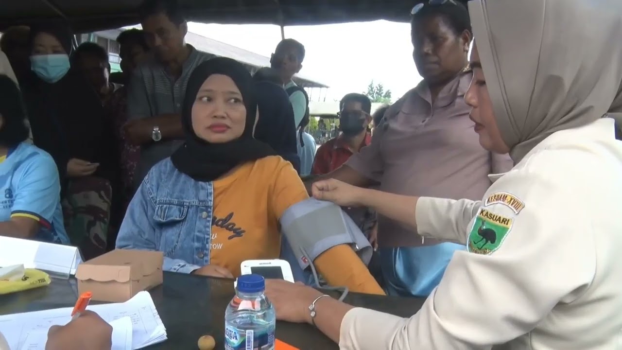 Bakti Kesehatan & Donor Darah Dalam Rangka Hari Juang TNI AD dan HUT ke-9 Kodam XVIII/Kasuari