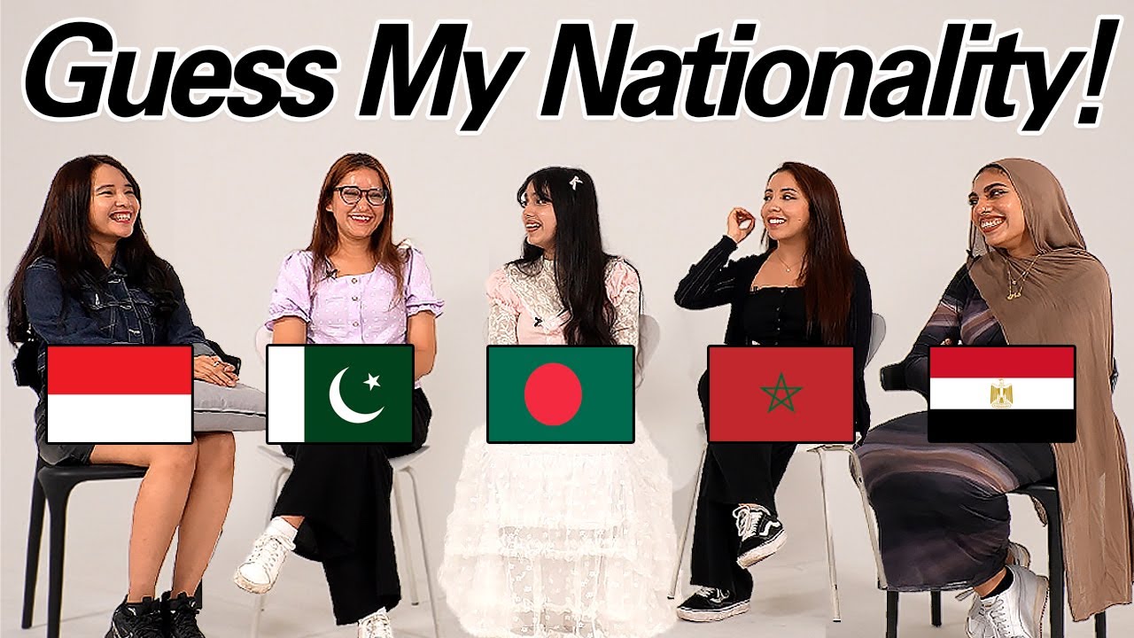Can 5 Muslim Guess Each Other's Nationality? l Egypt, Indonesia, Pakistan, Bangladesh, Morocco