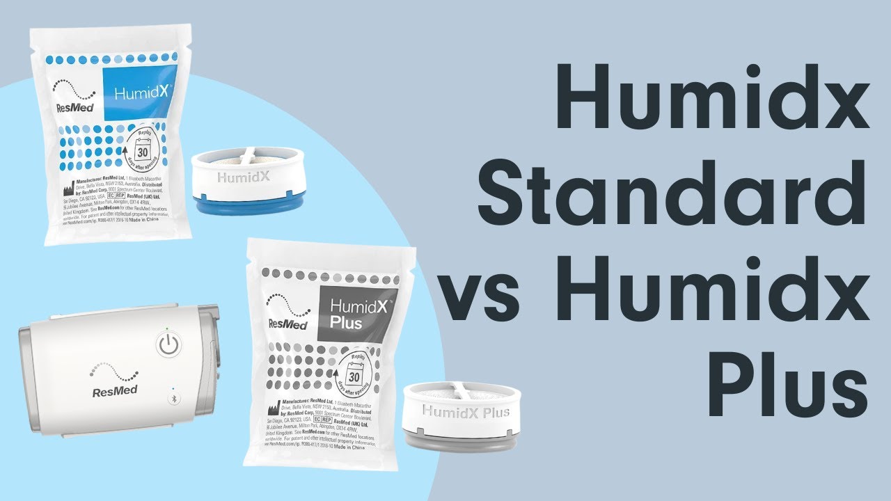 ResMed AirMini: Humidx Standard vs Humidx Plus